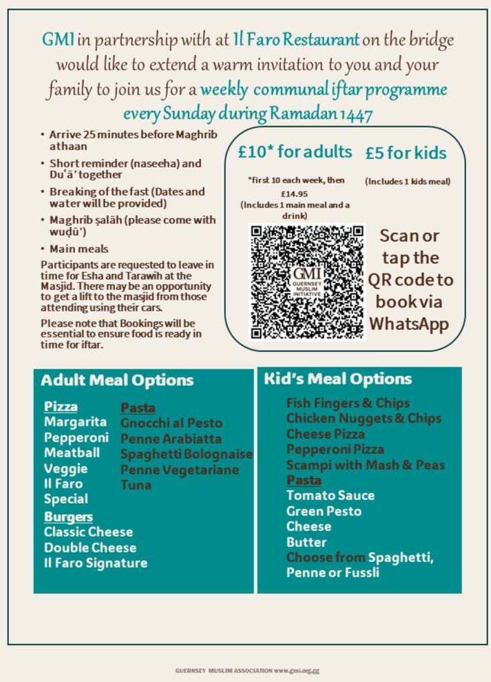 Iftar with GMI and Il Faro